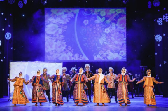 Большой юбилейный концерт муниципального ансамбля народной музыки и танца "Ярмарка"
