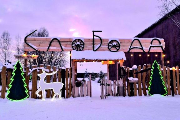 Новый год в конном клубе