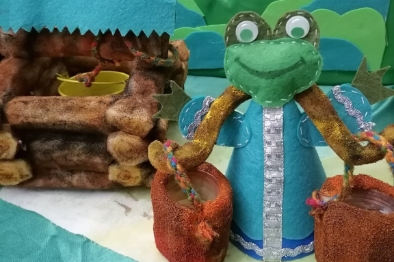 Молодёжный театр "ТеМа". Кукольный спектакль "Теремок"