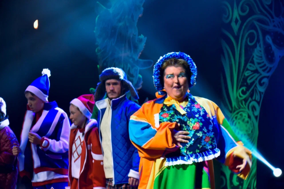 Новогоднее театрализованное представление "Конек-горбунок"