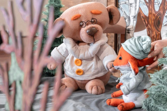 Игровая сказка "Здравствуй, снег"