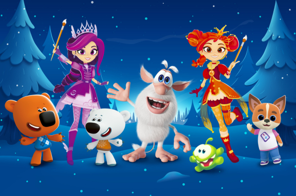 ЁЛКА ТЕЛЕКАНАЛА МУЛЬТ. ЖИВЫЕ КРАСКИ