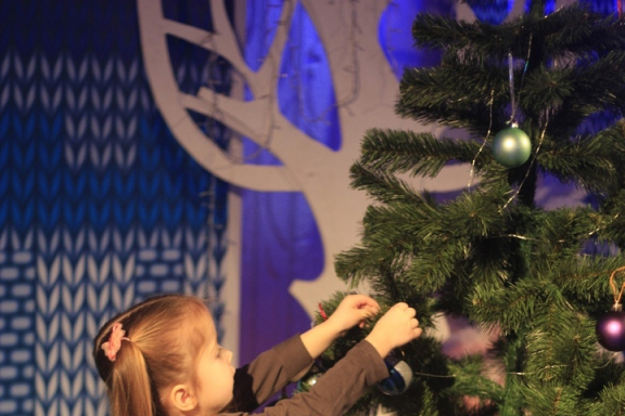 Новогодняя деревня Морозовка