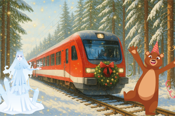 Большое новогоднее путешествие: Сказы от Зимушки-Зимы и танцы от Пермского Мишки