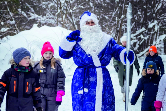 Новый год в конном клубе