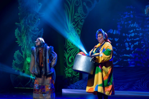 Новогоднее театрализованное представление "Конек-горбунок"