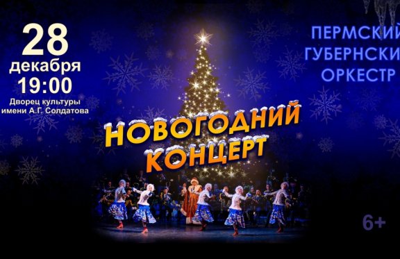 Новогодний концерт Пермского губернского оркестра
