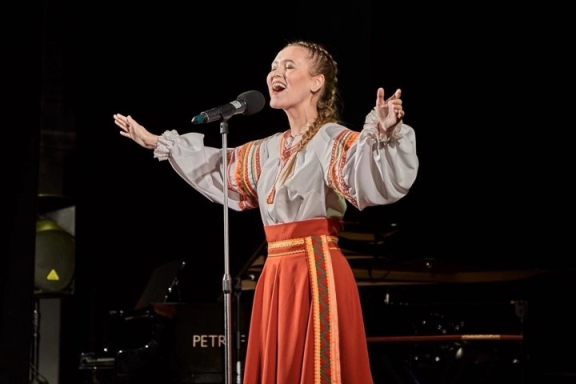 Большой юбилейный концерт муниципального ансамбля народной музыки и танца "Ярмарка"