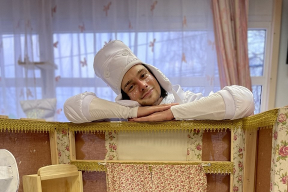 Кукольный спектакль для детей и взрослых "Умка и Новый год"